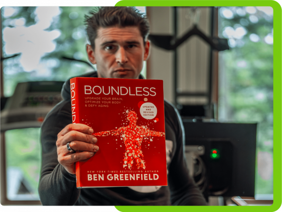 Ben Greefield Holding a Book - Boundless